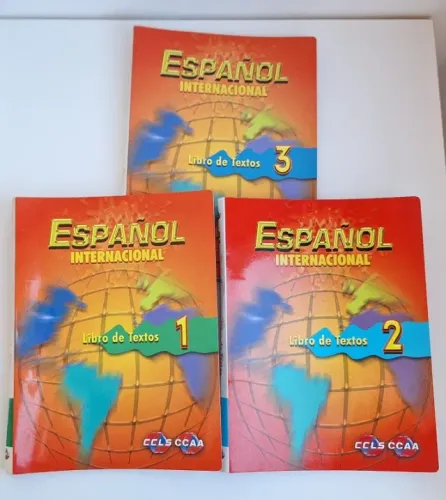 Livros de Espanhol CCAA níveis I, II e III