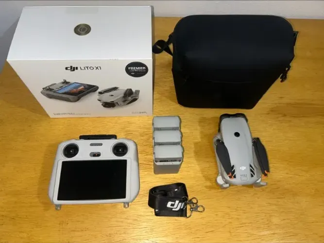 Drone DJI Lito X1 Fly More Combo Plus (Com tela) BR