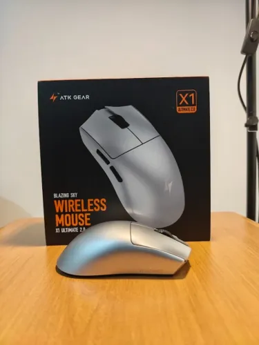 Mouse Gamer ATK X1 Ultimate 2.0 Prata