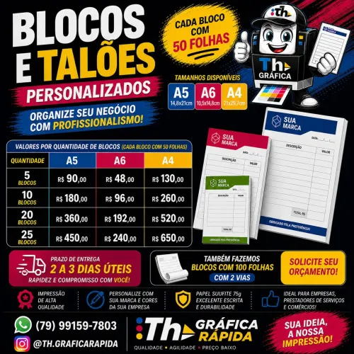 Panfletos | Cartão de Visita | Tags | Receituários | Adesivos 