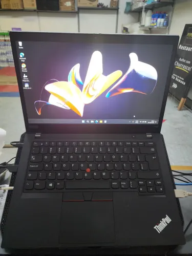 Notebook Lenovo T495 troco kit sublimação, maquina corte a laser