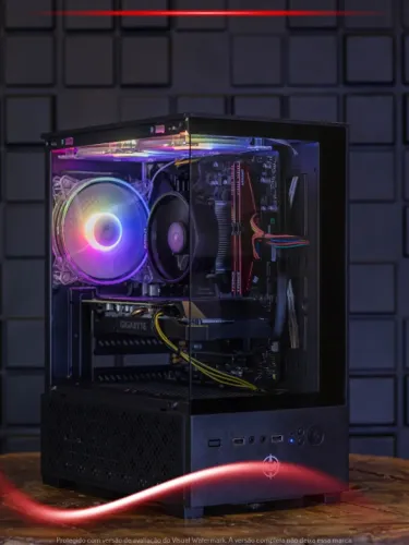 Desktop R5 5500, GTX 1660S, 16GB, NVMe 512GB, Fonte 500W, Gabinete TGT, Win 10 Pro