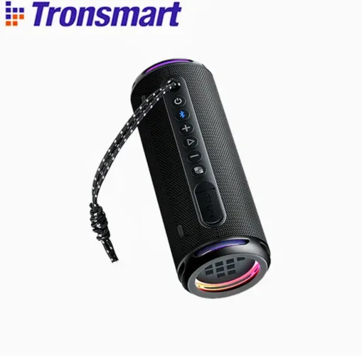CAIXA DE SOM TRONSMART T7 LITE 24W IPX7 BLUETOOTH COR PRETO