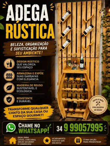 Adega rústica