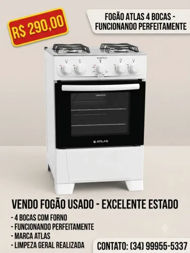 VENDO FOGÃO SEMINOVO