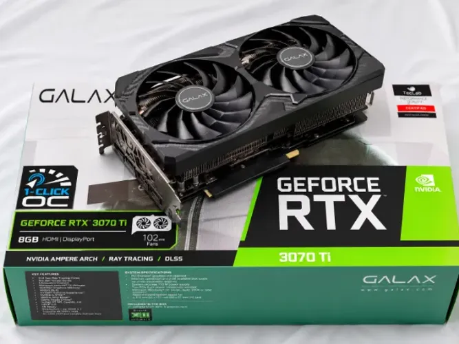GALAX GeForce RTX 3070 Ti 8GB - Excelente Estado