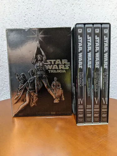 Box DVD Star Wars Trilogia Original (4 Discos) - Edição Especial THX