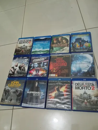 Lote de Blu ray 12 unidades 