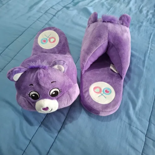 Pantufa de pelúcia ursinhos carinhosos  tamanho G