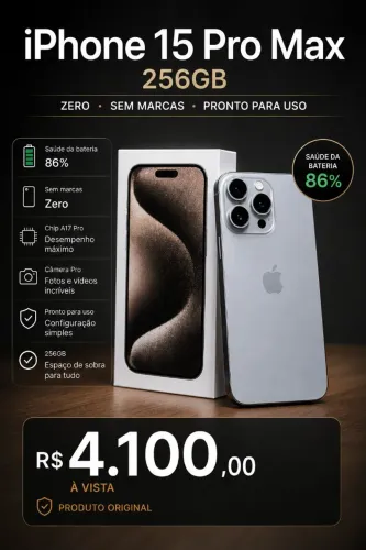 IPHONE 15 PRO MAX 256GB