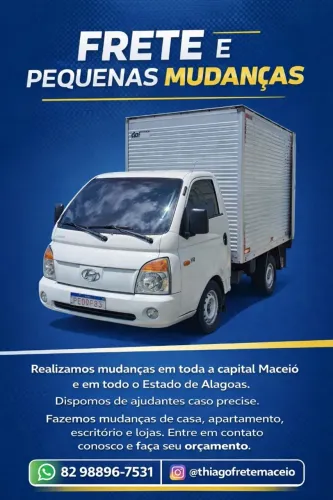 Frete e pequenas mudanças