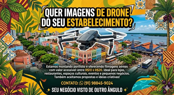 Filmagem de Drone