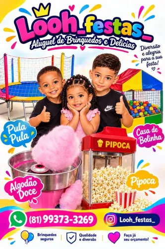 Pula pula e Brinquedos