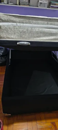 CAMA BOX C/ BAÚ