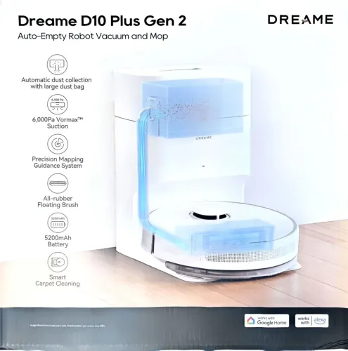 Robô Aspirador DREAME D10 Plus Gen 2
