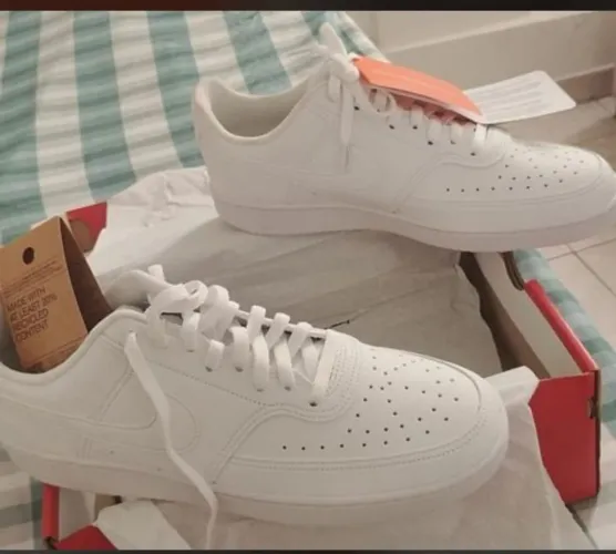 Nike court vision low, branco tamanho 43 Original novo nunca usado