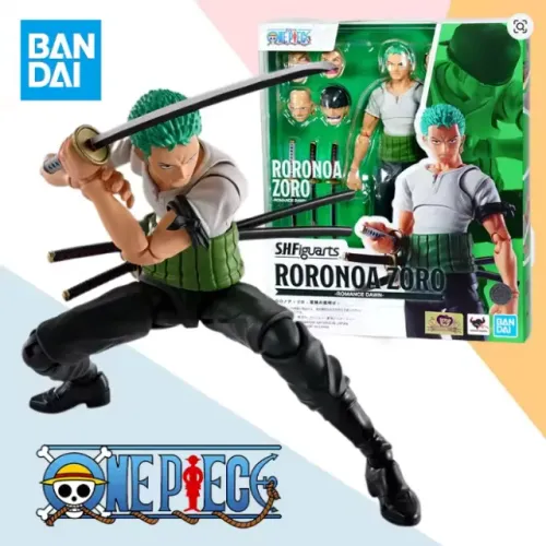 shfiguarts: one piece - roronoa zoro (romance dawn)