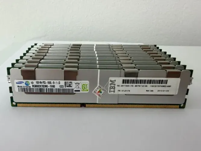 Memória Servidor 16GB DDR3 10600L LRDIMM Samsung