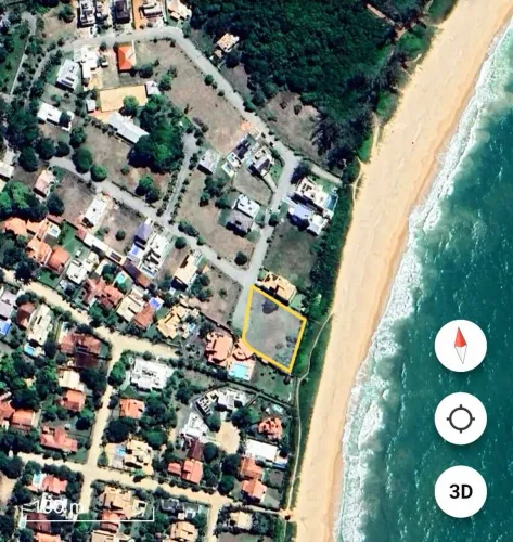 Terreno de frente para Praia no Sol Maior - Mar do Norte, Rio das Ostras/RJ