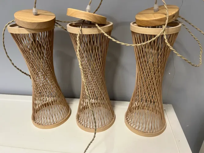 Luminárias / pendentes em fibras