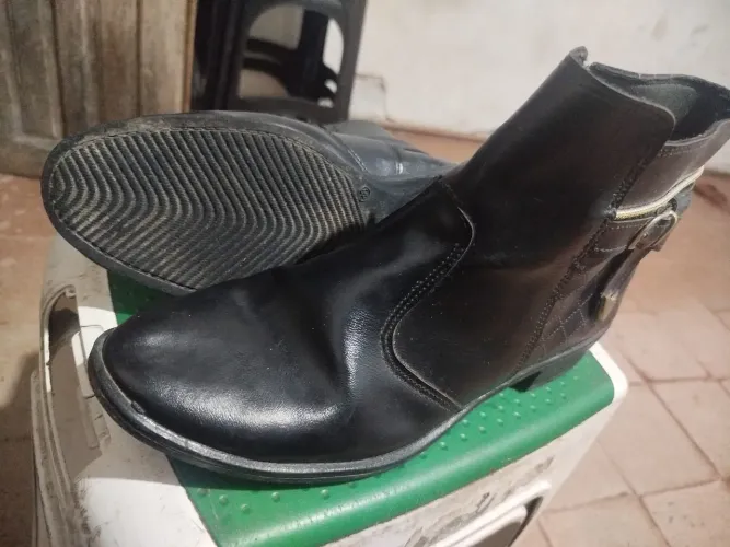 Bota cano curto