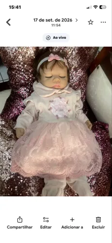 Bebe de silicone sólido 