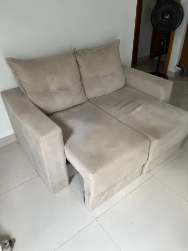 Sofá retrátil 2 lugares 
