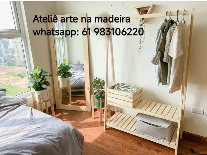 Arara closet Premium com sapateira 