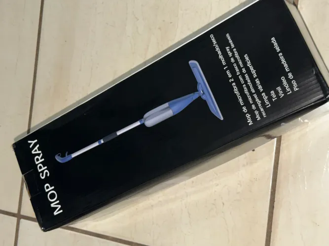 Mop Spray Microfibra com Reservatório + 2 Refis - Novo