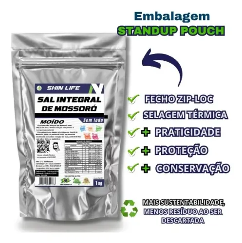 Sal Marinho Integral Mossoró Sem Iodo