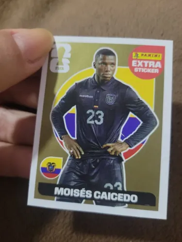 Figurinha Gold Moisés Caicedo 