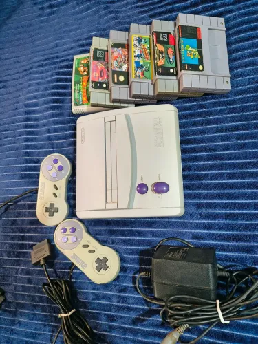 Super Nintendo conservado top
