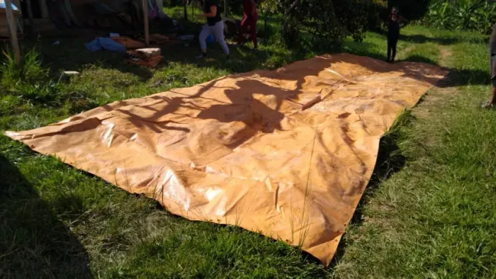 Lona de PVC Poliéster com Ilhós 10x3m