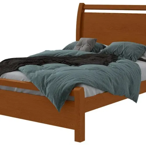 Cama de Casal Reali MDF Cabeceira Alta