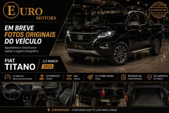 Fiat Titano Ranch 2.2 16V 4X4 TB Diesel Aut. 2025