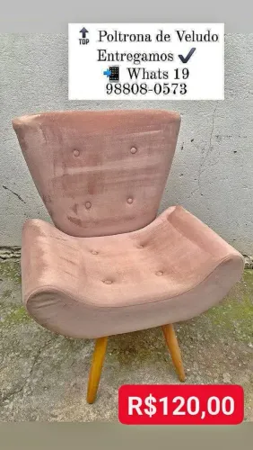 Poltrona de VELUDO