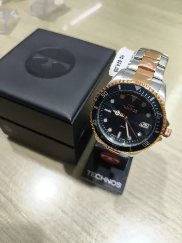 Relógio Technos Ocean Acqua Bicolor Novo