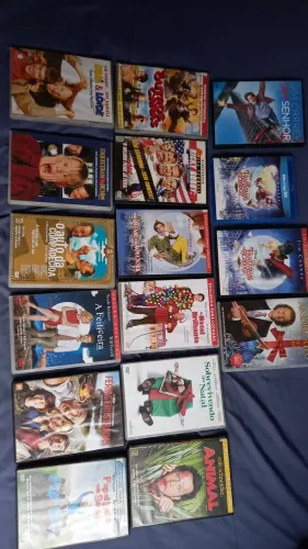 DVDs comédia, Natal ,ação e aventuras clássicos do cinema