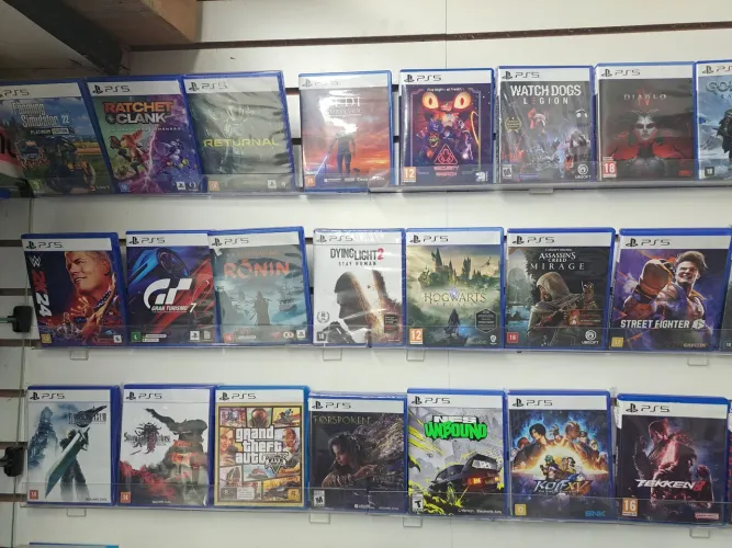 Jogos PS4 e PS5 - Loja Física