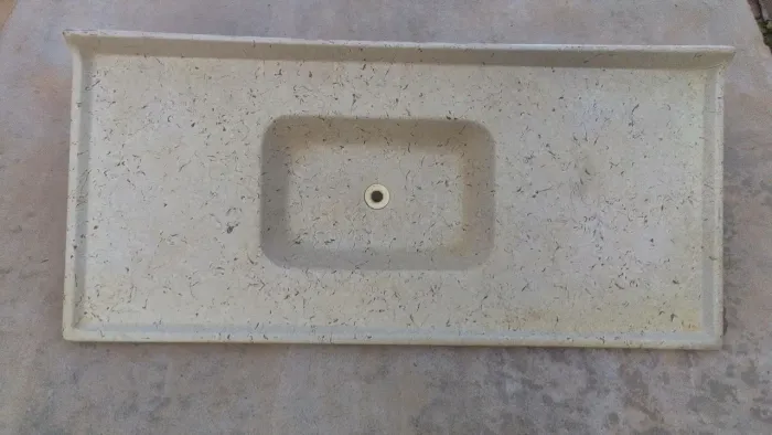 Pia de granito sintético 1,20 cm