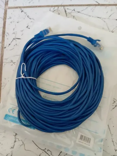 Cabo de Rede de 20 Metros LAN Internet/Ethernet Novo - Garantia