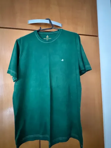 Tshirt Brooksfield gola careca verde M