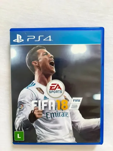 Jogo Fifa 18 (2017) Mídia Física - Playstation 4
