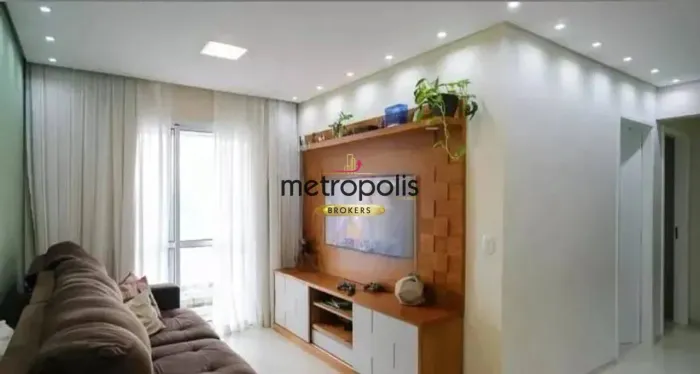 Apartamento com 3 dormitórios à venda, 69 m² por R$ 695.000,00 - Barcelona - São Caetano d