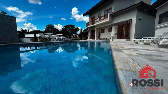 Casa com 5 suítes por R$ 3.000.000 ou aluguel por R$ 15.000/mês - Condominio Ville de Cham