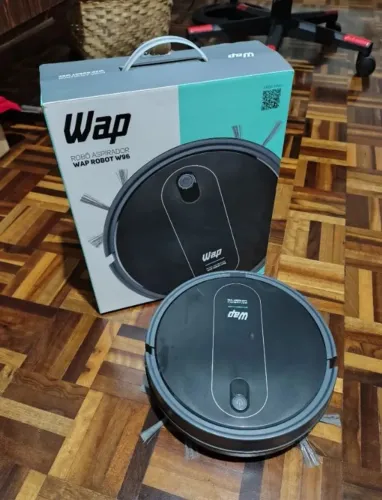 Aspirador robô.