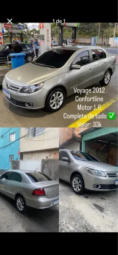 Volkswagen Voyage Comf/highli. 1.6 MI T.flex 8V 4P 2012