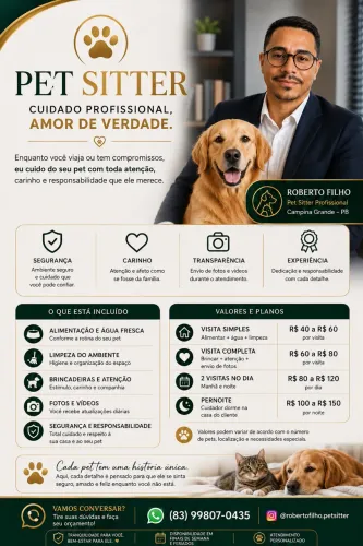 PETTSITER EM CAMPINA GRANDE PB