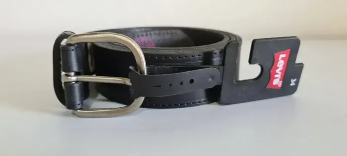 Cinto Levis 77135.0761 Couro Legítimo Preto