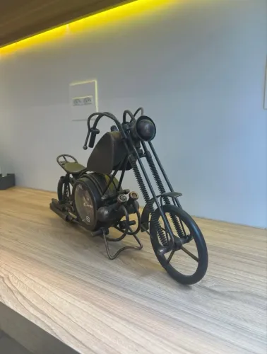 Moto relógio decorativo 